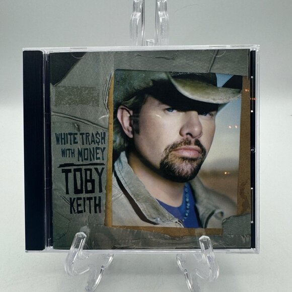 Toby Keith White Trash With Money CD Show Dog Label Country Music Album - Picture 1 of 4
